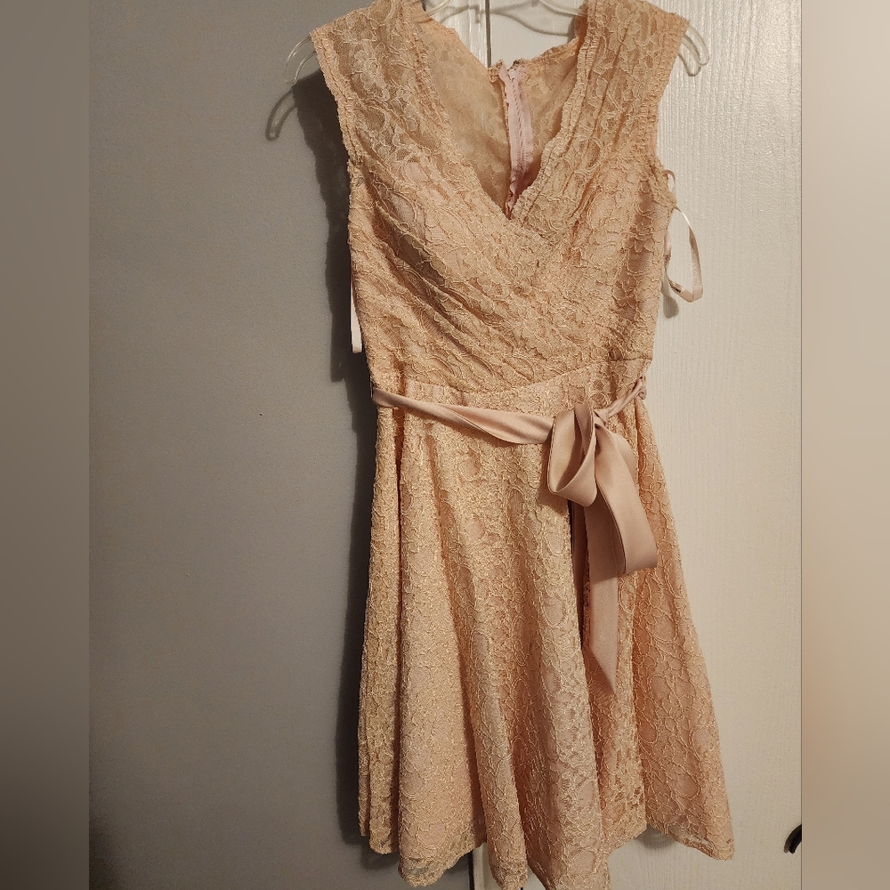 Light pink formal dress